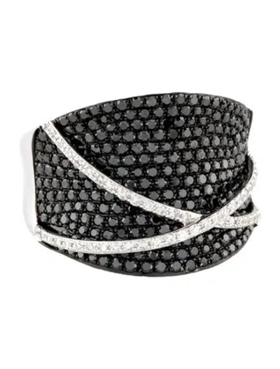 Pre-owned Effy Jewelry 14k 1.62ctw Diamond Cocktail Ring In Multi