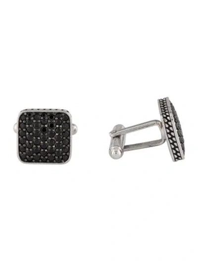 Pre-owned Effy Jewelry Spinel Cufflinks In Multi