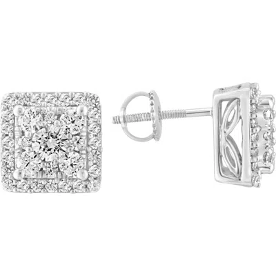 Effy Lab Grown Diamond Sterling Silver Stud Earrings