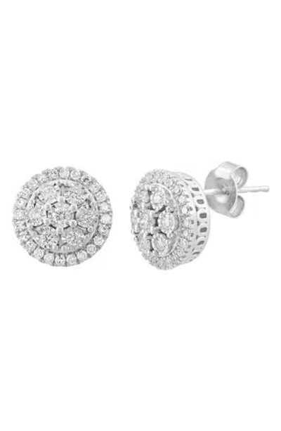 Effy Lab Grown Diamond Stud Earrings In White Gold