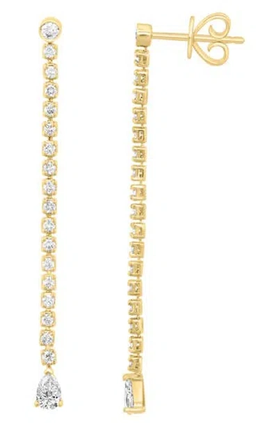 Effy Lab-grown Diamond Drop Earrings In Gold