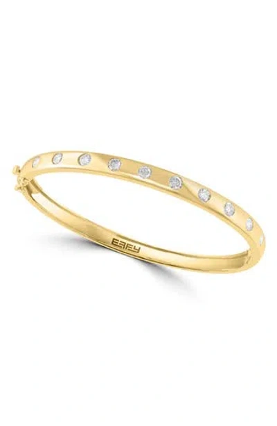 Effy Lab-grown Diamond Hinge Bracelet In Gold