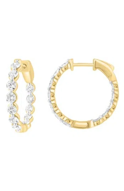 Effy Lab-grown Diamond Hoop Earrings In Gold