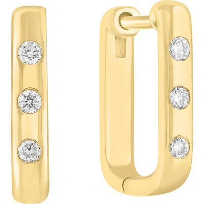 Effy Lab-grown Diamond Hoop Earrings In Gold