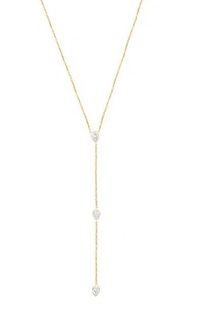 Effy Lab-grown Diamond Lariat Necklace In Gold