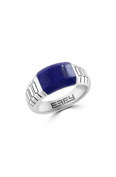 Effy Lapis Lazuli Ring In Metallic