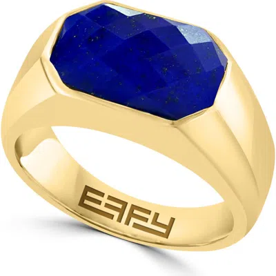 Effy Lapis Lazuli Signet Ring In Blue