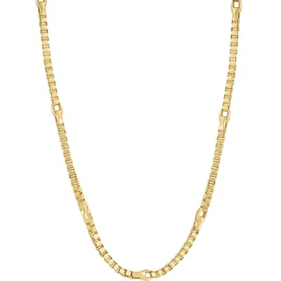 Effy Layered Snake Chain Necklace In Gold-plated Sterling Silver