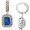 Effy London Blue Topaz Drop Earrings In Blue
