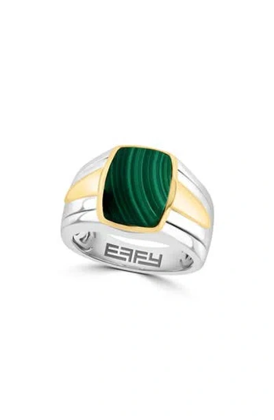 Effy Malachite Ring In Green