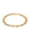 Effy Men's 14k Goldplated Sterling Silver Chain Bracelet In Silver