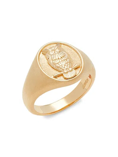 Effy Men's 14k Goldplated Sterling Silver Ring