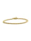 Effy Men's 14k Yellow Gold Link Chain Bracelet In Yellow Gold