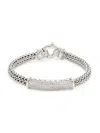 Effy Men's Sterling Silver & 2.28 Tcw Zircon Bracelet In Silver