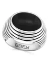 EFFY MEN'S STERLING SILVER & ONYX DOME RING