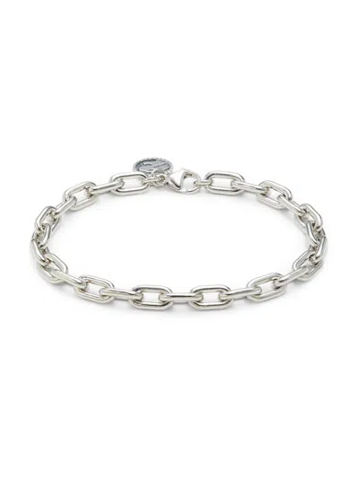 Effy Men's Sterling Silver Charm Link Chain Bracelet