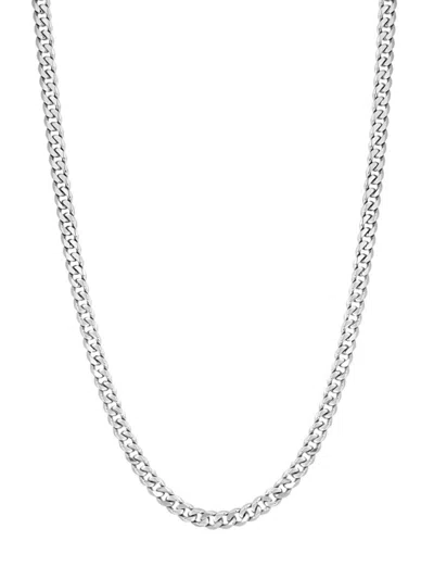 Effy Men's Sterling Silver Cuban Chain Necklace/21"