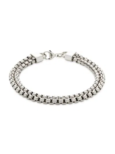Effy Men's Sterling Silver Link Bracelet In Metallic