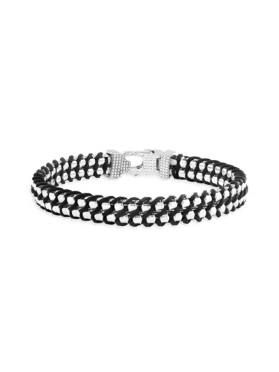 Effy Men's Sterling Silver Woven Chain Bracelet