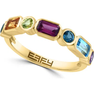 Effy Multi Color Gemstone Ring In Gold