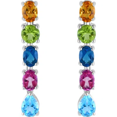 Effy Multi Stone Drop Earrings