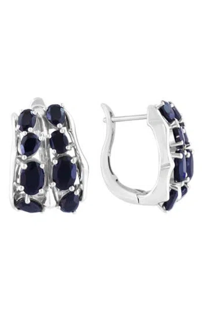 Effy Onyx Hoop Earrings In Black