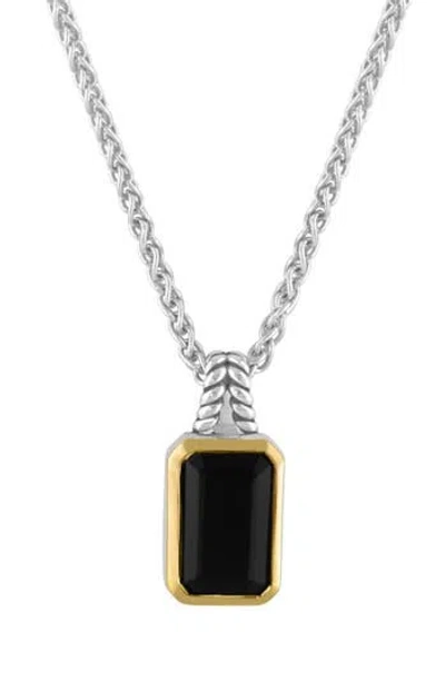 Effy Onyx Pendant Necklace In Black