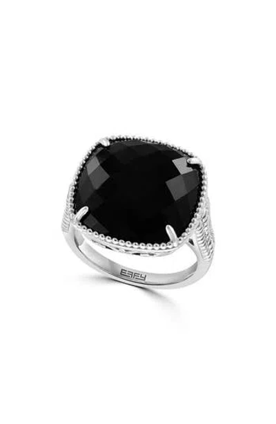 Effy Onyx Ring In Metallic