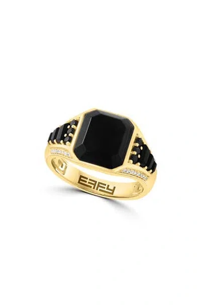 Effy Onyx Ring In Black