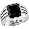 Effy Onyx Signet Ring In Black
