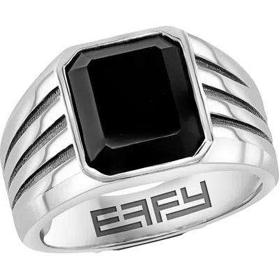 Effy Onyx Signet Ring In Black