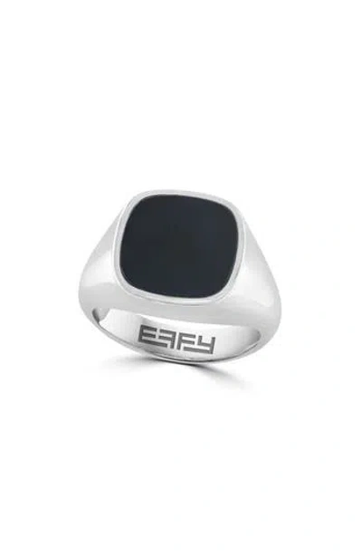 Effy Onyx Signet Ring In Red