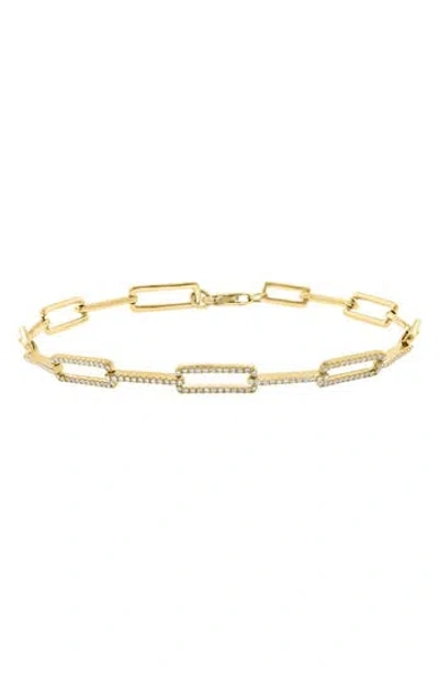 Effy Pavé Diamond Chain Bracelet In Gold
