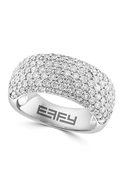 Effy Pavé Diamond Dome Ring In Metallic