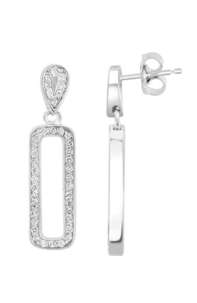 Effy Pavé Diamond Open Link Drop Earrings In Metallic