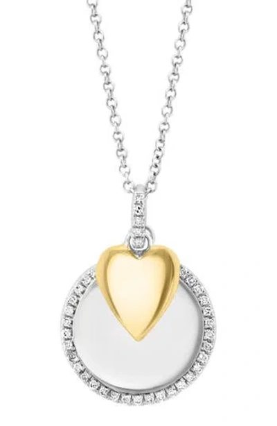 Effy Pavé Diamond Pendant Necklace In Neutral