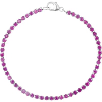 Effy Rhodolite Garnet Bracelet In Red