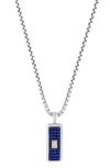 Effy Sapphire Pendant Necklace In Blue