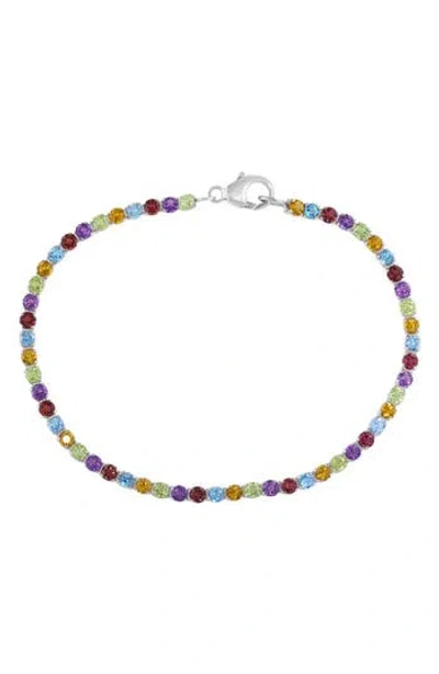 Effy Semiprecious Stone Tennis Bracelet In Multi