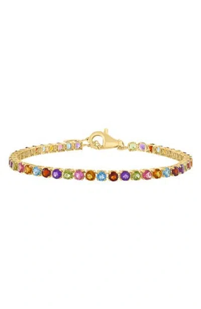 Effy Semiprecious Stone Tennis Bracelet In Gold