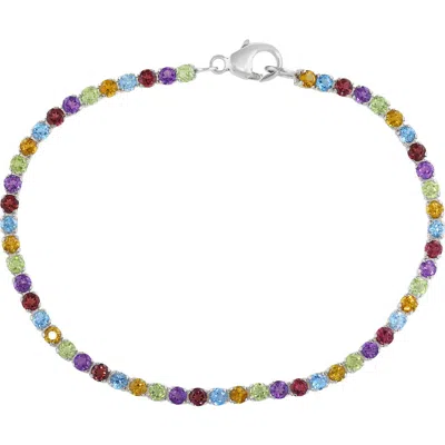 Effy Semiprecious Stone Tennis Bracelet In Multi
