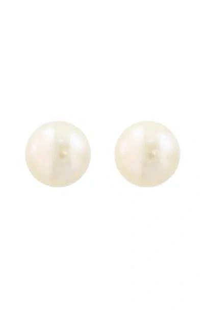 Effy Sterling Silver Cultured Freshwater Pearl Stud Earrings In Neutral