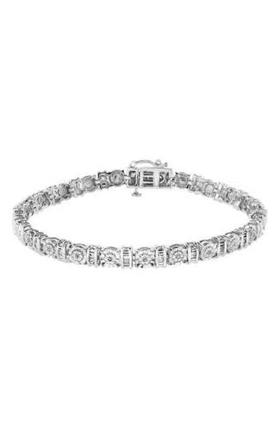 Effy Sterling Silver Diamond Bracelet