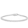 Effy Sterling Silver Diamond Tennis Bracelet In Multi
