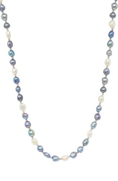 Effy Sterling Silver Freshwater Pearl Necklace