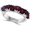 Effy Sterling Silver Garnet Ring In Red