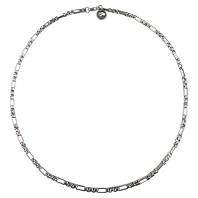 Pre-owned Effy Sterling Silver Link Chain Necklace 21" #24657 In Multi
