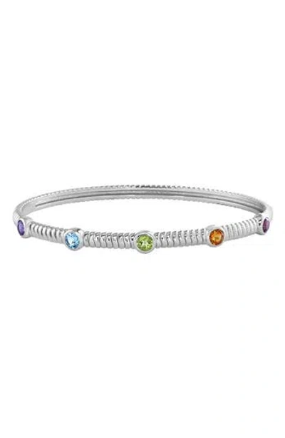 Effy Sterling Silver Station Bangle