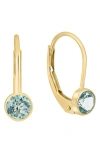 Effy Stone Lever Back Earrings In Blue