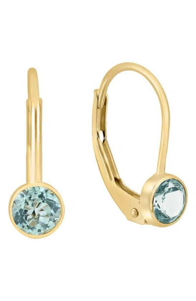 Effy Stone Lever Back Earrings In Gold